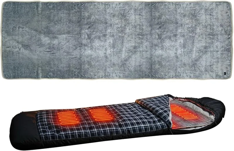 Heizmatte, Schlafsack, Camping, 3 einstellbare Temperaturstufen — Heizung Warmepumpe