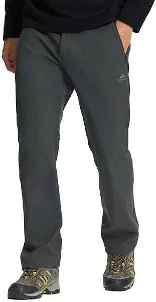 Pioneer Camp Wanderhose Herren Outdoor Trekkinghose 4-Wege Stretch Wasserabweisend Atmungsaktiv Schnell Trocknend Hose mit Reißverschluss für Klettern Bergsteigen — Heizkleidung