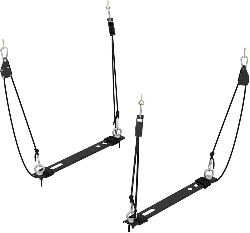 BaseAire Luftentfeuchter Hängeset für Kriechraum & Keller Luftentfeuchter Airwerx 35P, 55, 65X, 90, 90X, 100X, 120X, einfache Möglichkeit, Luftentfeuchter anzuheben und zu senken, hilft Lärm und Vibration — Luftbefeuchter