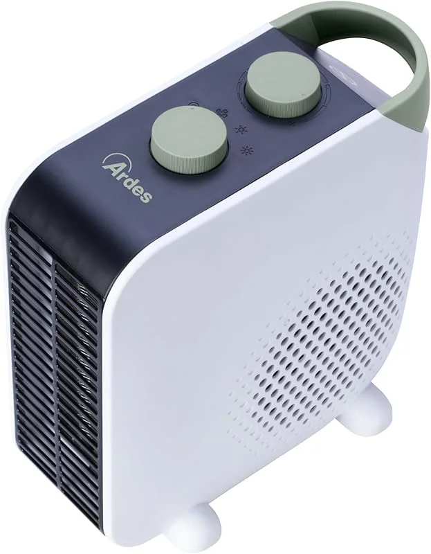 ARDES VERTIGO AR4F15 Elektrischer Keramikheizer 2000 W mit Thermostat und Lüftung für Bad und gelegentlichen Gebrauch — Heizung Warmepumpe