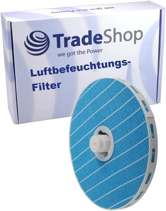 Trade-Shop Luftbefeuchtungs-Filter, Luftfilter, Befeuchtungselement kompatibel mit Philips HU5930 HU5930, 10 HU5931, 11, Ersatz für Philips FY5156, 10 — Luftbefeuchter