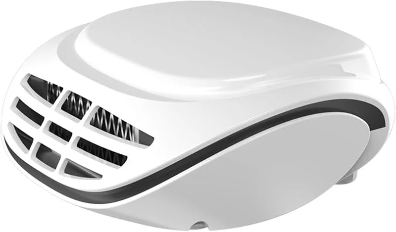 12V Auto Heizung Kalte Warme Luft Abtauung Enteiser Für Windschutzscheibe Schnee Entfernung (White, 14.5x12x5.5cm) — Heizung Warmepumpe