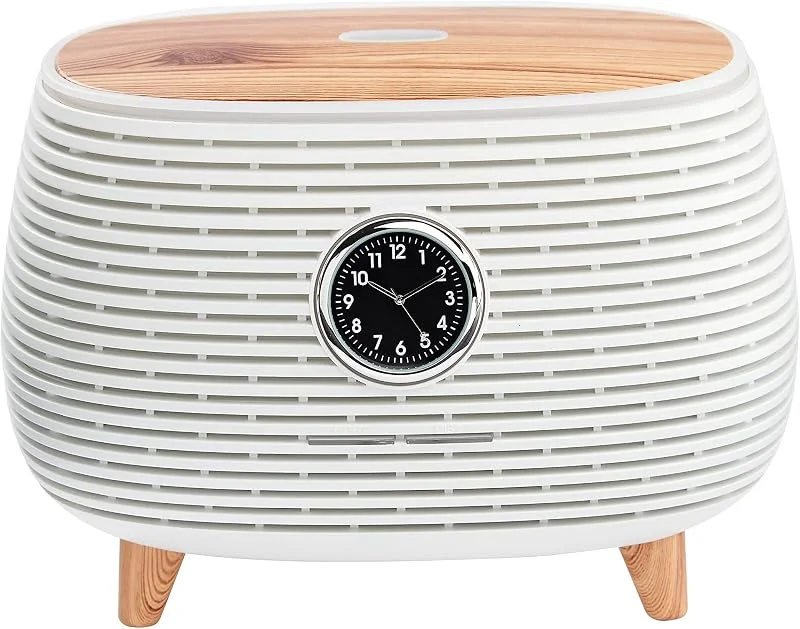 Promed AL-400 CL Aroma Diffuser 400 ml – leiser Ultraschall Diffuser für ätherische Öle, Duftdiffusor elektrisch, Luftbefeuchter, Raumdiffusor mit 7 LED-Farben, Timer, mit Licht, Oil Diffuser