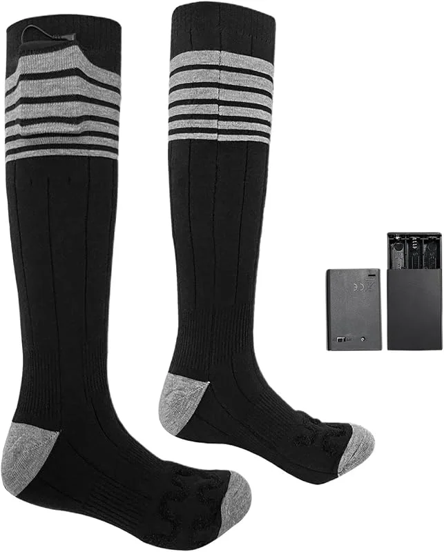 Elektrische Socken für Damen Thermische Waschbare Beheizte Ski-Heizelemente — Heizkleidung