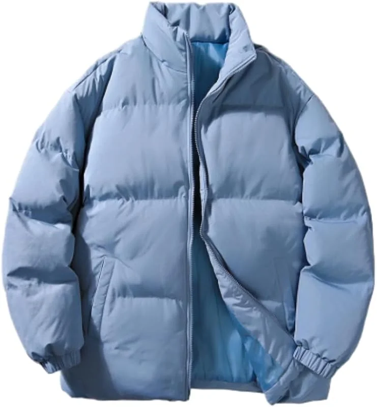 Jacke Herren Jugend Klassisch All-Match Outdoorjacke Herren Verdicken Komfortabel Warm Kältejacke Herren Casual Leichte Mode Baumwolle Jacke Herren — Heizkleidung