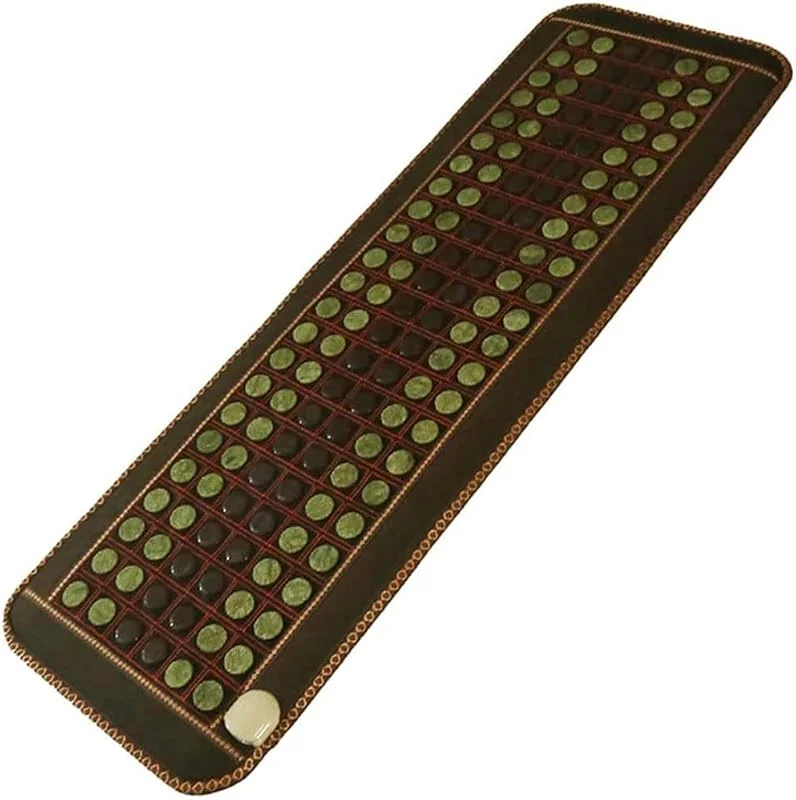 Jade Wärmematte, Ferninfrarot Heizkissen, Heizkissen Mit Natürlichen Jade, Heizmatte Turmalin Jadestein Unterbett Topper Infrarot Wärme Matte, Für Büro, Sofa, Schlafzimmer, Bo(Color:3*Germanium Jade) — Heizung Warmepumpe