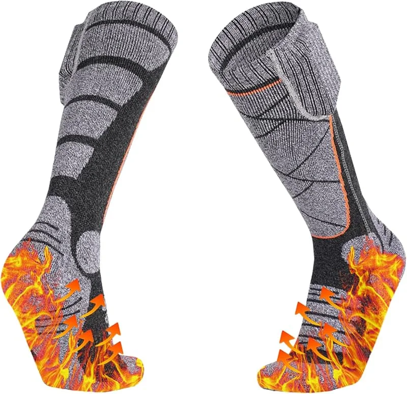 Herrensocken, Heizsocken für Männer, Aktivitäten, Frauen, Winter, Paar, Outdoor, Sport, ohne Netzteil — Heizkleidung