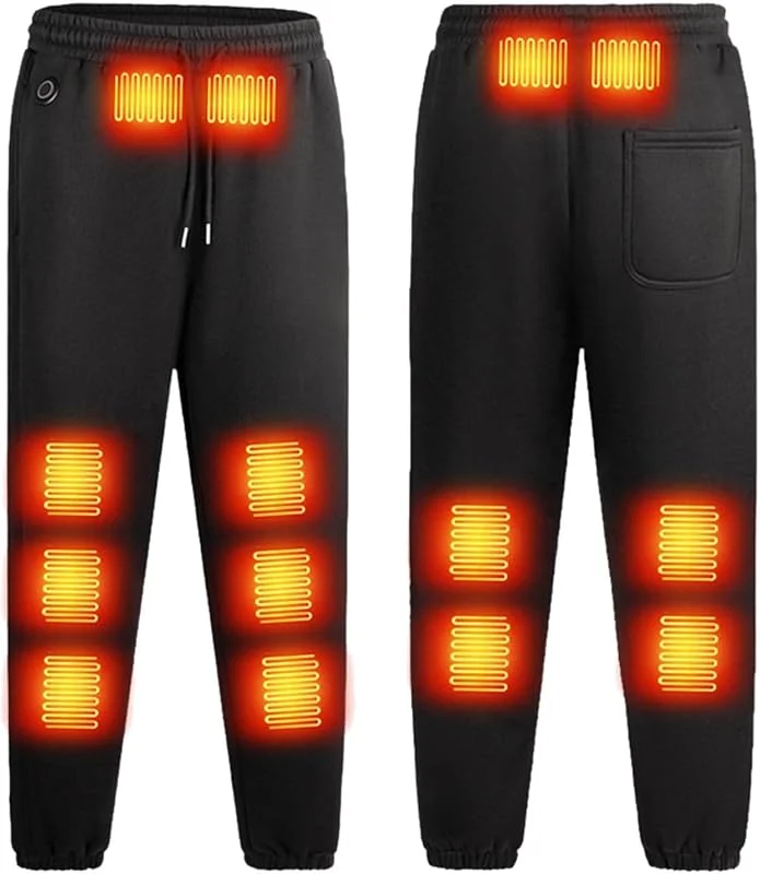 Generisch Jogginghose Herren Hose Beheizbare Winter-Freizeithose mit Heiztechnologie für Outdoor-Aktivitäten bei kaltem Wetter und angenehmen im Alltag — Heizkleidung