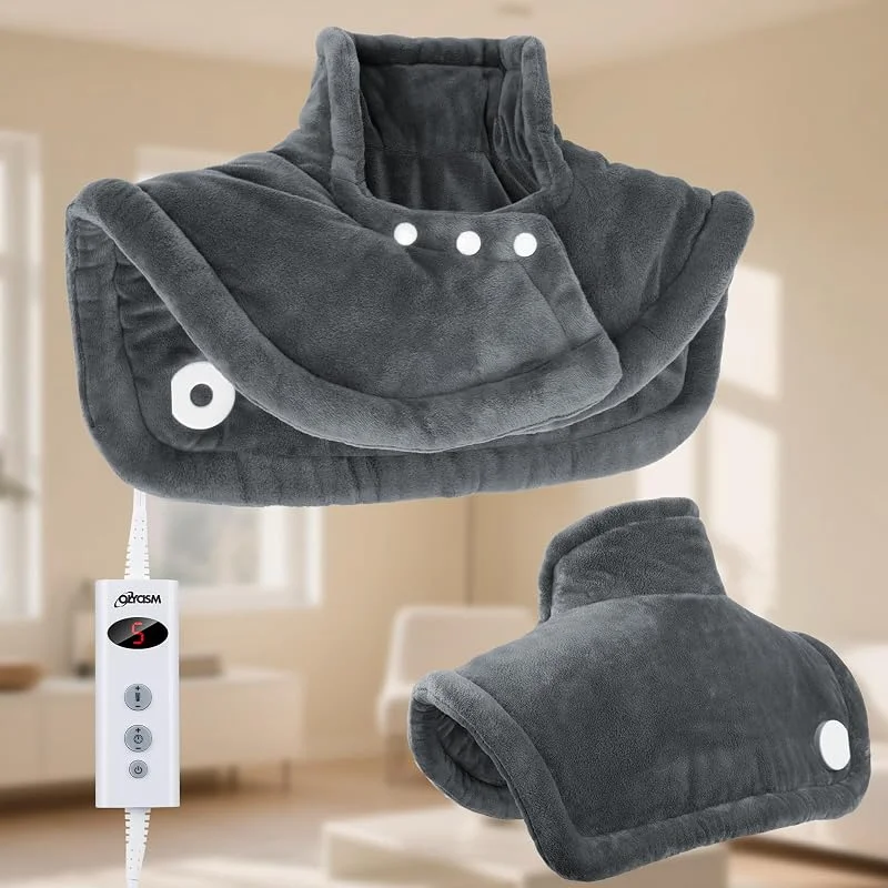 Heizkissen – Nacken Schulter 50 x 56 cm Heizdecke Kuscheldecke 10 — Heizung Warmepumpe