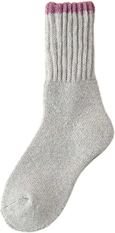 Kuschelsocken Damen Socken Lustige Modische Stiefelsocken Für Frauen In Einfarbigen Designs Warm Und Gemütlich Perfekt Für Herbst Und Winter — Heizkleidung
