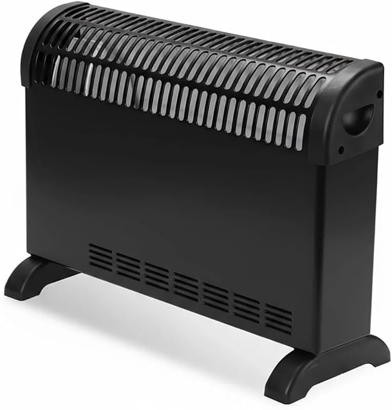 Avilia Elektrischer Konvektor, 2000 W, für Heizung, Haus, leise, mit verstellbarem Thermostat und Überhitzungsschutz, ideal als Elektroherd mit geringem Verbrauch — Heizung Warmepumpe