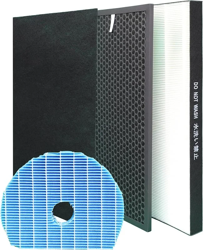 UZ-HD6HF UZ-HD6DF UZ-HG6MF HEPA Aktivkohlefilter Ersatz für Sharp Luftreiniger UA-HG60E UA-HG60E-L UA-HG60E-T Luftbefeuchter Filter Ersatz