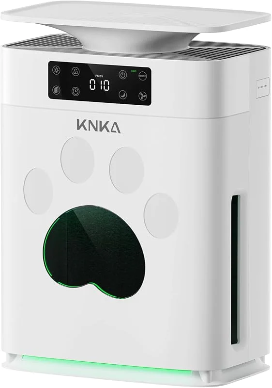 KNKA APH2500P PetAir Luftreiniger gegen Tierhaare, CADR 250 m³, h bis 52m² — Heizung Warmepumpe