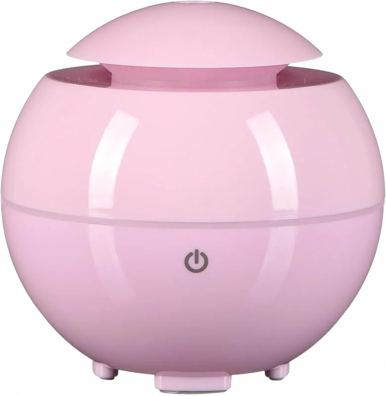 Aroma-Diffuser Globe rosa glänzend 150 ml — Luftbefeuchter