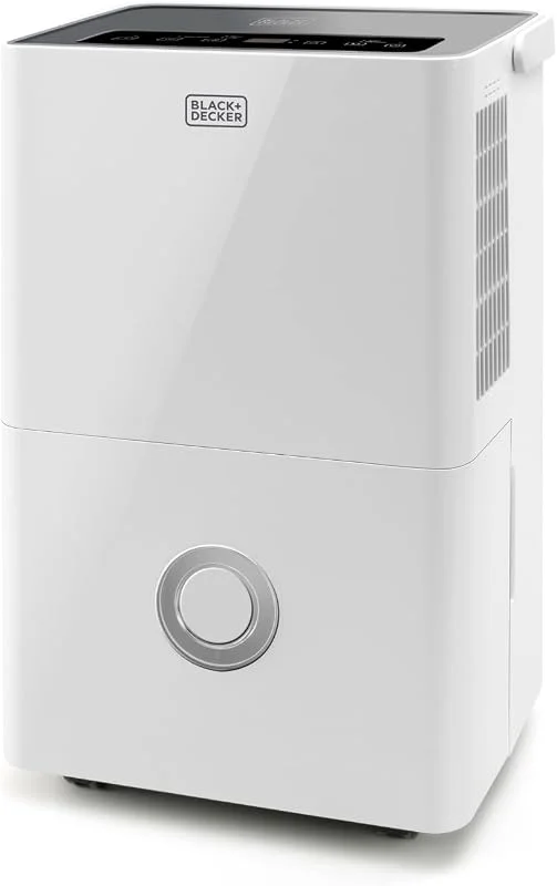 BLACK+DECKER - Deshumidificador 20L, día, HEPA 13, Secado Ropa, 40 m² — Luftbefeuchter