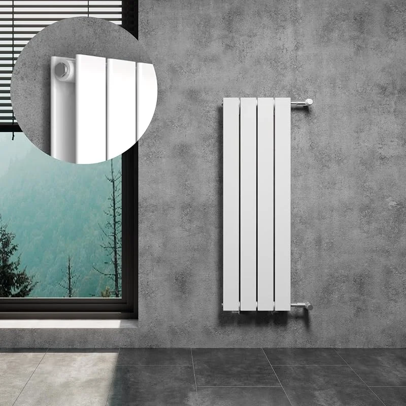WITEN&NOCK Flach Paneelheizkörper Weiß 300 x 950 mm Doppellagig, 588 Watt — Heizung Warmepumpe