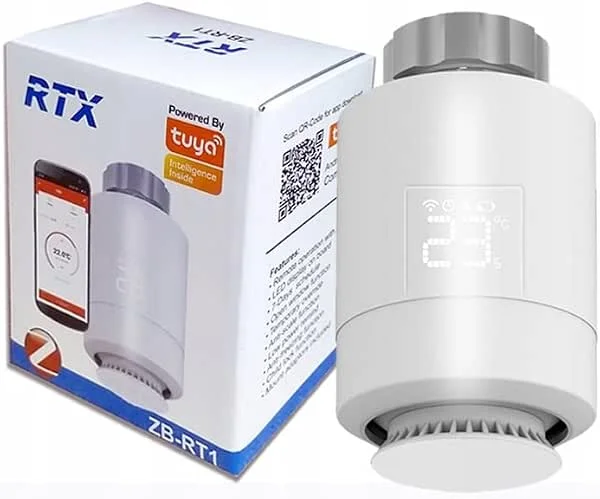 ZigBee-Thermostatkopf TUYA Smart — Heizung Warmepumpe